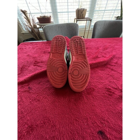 Nike Air Jordan 1 Mid Take Flight Armory Navy Gold FN1353-400 GS Size 6Y - Picture 10 of 11